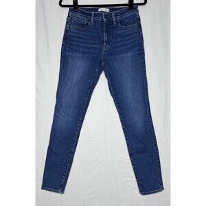 Madewell Womens Sz 28 Mid-Rise Skinny Blue Jeans